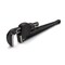 Steelman 24Inch HeavyDuty Cast Aluminum Straight Handle Pipe Wrench 60875